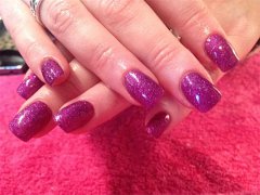 Purple Glitter